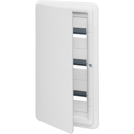 Tableau d'encastrement Vimar 36 modules DIN IP40 avec porte blanche V53136.B