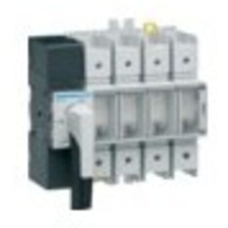 Sectionneur Hager 4P 160A 8 modules avec commande rotative HAE416 (1/2)