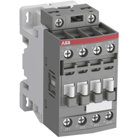 Contacteur ABB 4 pôles 30A AC1 24-60V a.c./d.c. AF16400011 (1/4)