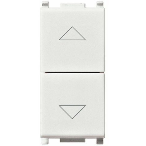 Vimar Plana bouton double emboîté 14062