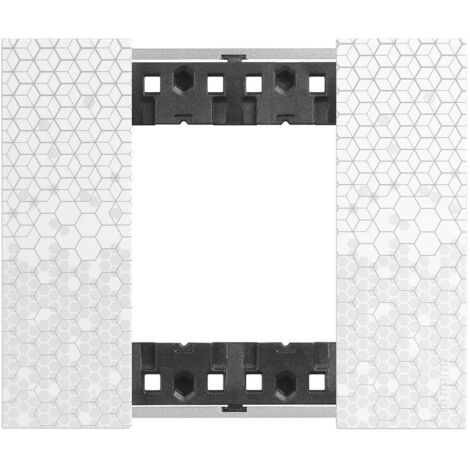 Bticino Living Now 2 Modules de Pixels de la couleur de KA4802MW
