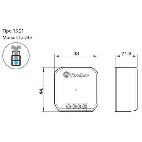 Range Extender FINDER YESLY 230V - Extendeur De Portée Domotique, Modèle 1YE8230