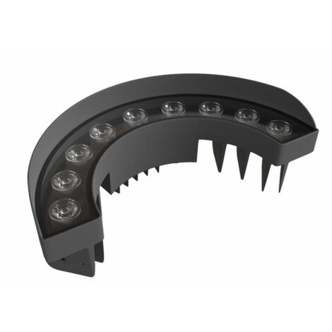 Projecteur à piquer 9W – Lumière chaude 3000K – Flux lumineux 720 lm – Angle 30° incliné 45° – IP65 pour extérieur – Beneito Faure
