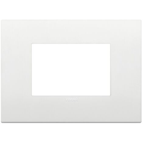 Plaque Vimar Arke 3 modules blanc classic 19653.74