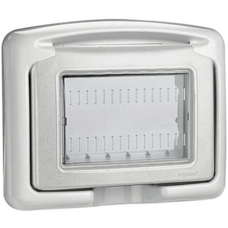 Plaque étanche Idrobox Legrand pour boîte 503 IP55 680633