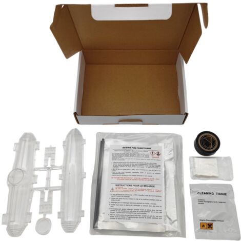 Cellpack – Boîte de dérivation étanche IP68 – Kit de jonction pour câbles basse tension jusqu'à 10mm² – Résine haute résistance pour raccordements extérieurs