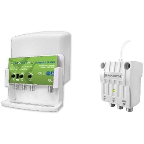 Kit FTE Antenne DTT avec filtre 5G avec amplificateur et alimentation VKIT7-5G