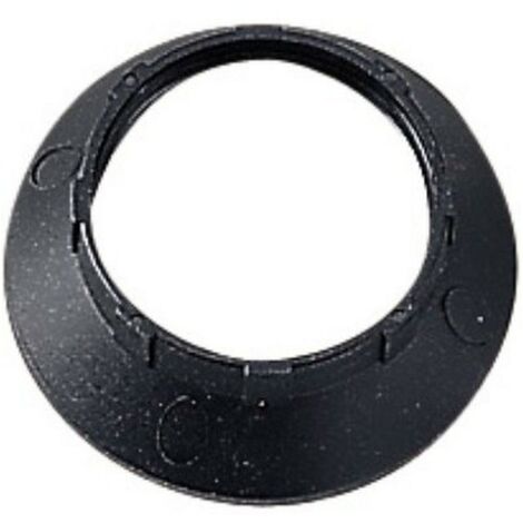 Bague pour douille de lampe E27 Maître de couleur Noir 00516