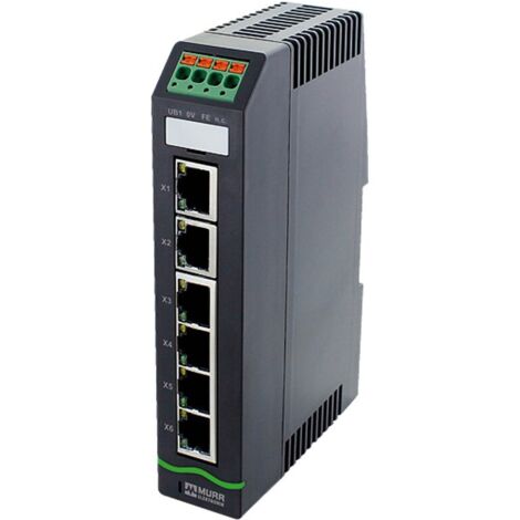 Switch Murr Elektronik Xelity 6TX Unmanaged Switch 6-port 100Mbit 58811 (1/2)