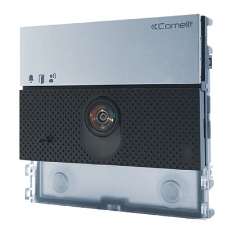 Kit de videoportero Ultra metal con monitor Mini Manos Libres Simplebus 2 1/L | Comelit KVU8190V