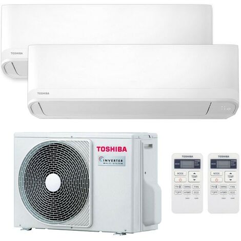 Climatiseur Dual Split Toshiba Seiya 9000BTU+9000BTU 2,5kW+2,5kW A++/A+ R32