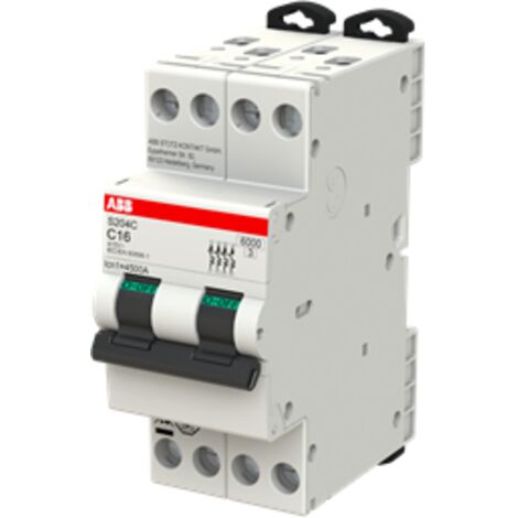 Interrupteur Magnétothermique Différentiel Compact - Mdc 60 - 4P Courbe C 20a Type A Idn003a 4 Modules Gew Gw94368