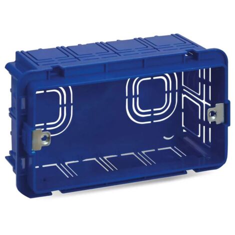 Boîte d'encastrement rectangulaire Ave 504 pour 4 modules 2504