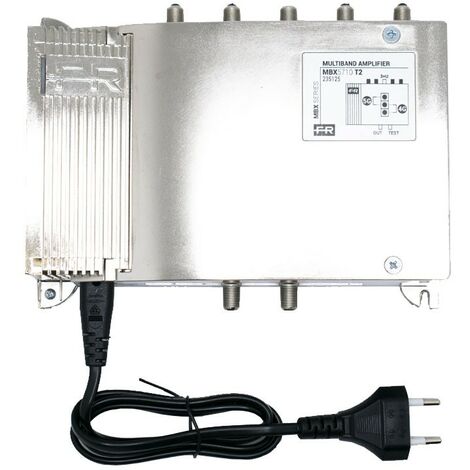 Amplificateur de mât à faible gain (LTE700) 2 entrées : BIII/DAB/UHF