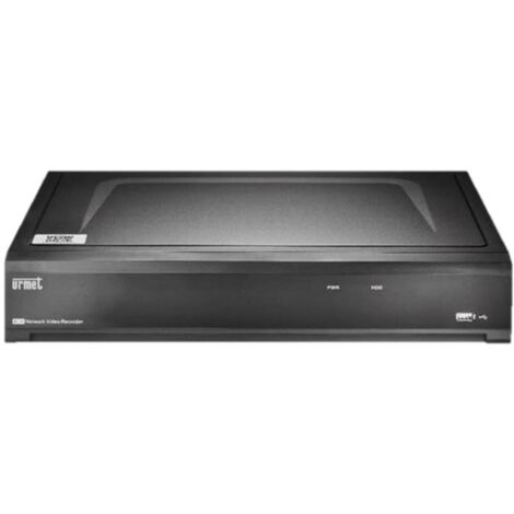 Urmet – Enregistreur vidéo 4K NVR 8 canaux IP – 8 ports PoE – Résolution 8MP – Enregistrement H.265 – Compatible Windows et MAC (1/2)