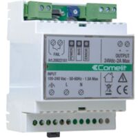 Alimentation Comelit Switching smilplehome 24VDC 2A sur DIN 20022101