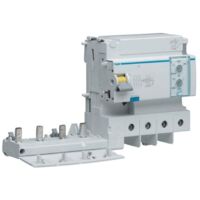 Bloc différentiel Hager 4P 125A 300mA AC 6 modules BFC480E