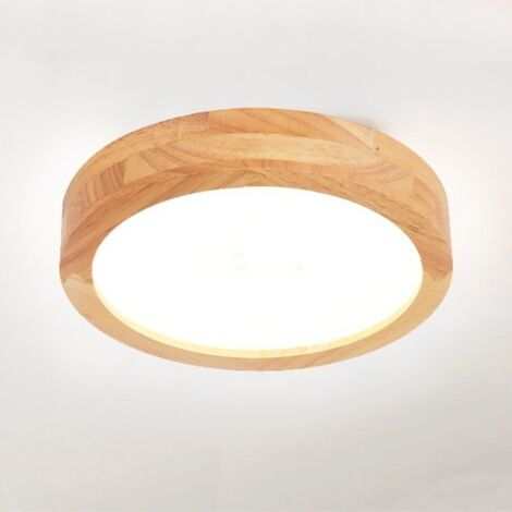 LED Plafonnier Intérieur 6000K 20x20x4.5cm Lampe de Plafond Décorative Blanc Froid pour Salon Couloir Balcon Entrée