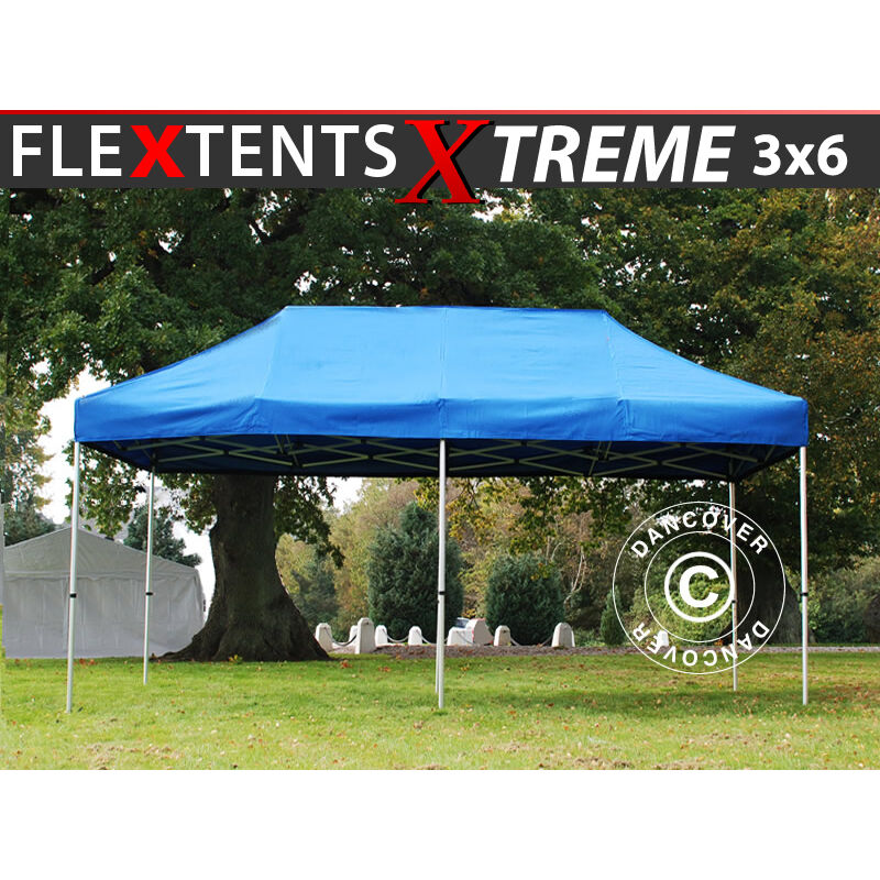 FleXtents pop up gazebo 2x2 PRO BLue - Easy mount 