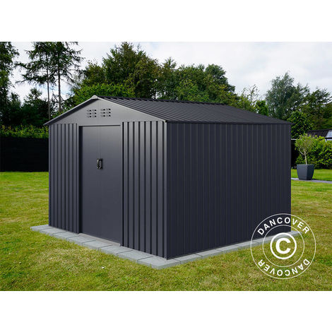 Garden Shed 2.77x2.55x1.92 m ProShed®, Anthracite - Anthracite