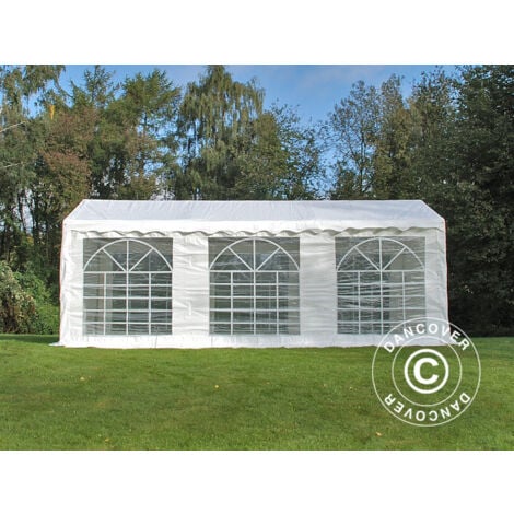 Marquee Party tent Pavilion PLUS 3x6 m PE 700, White
