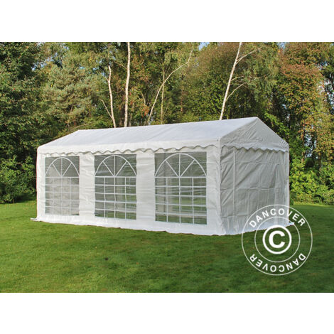 Marquee Party tent Pavilion PLUS 3x6 m PE 700, White