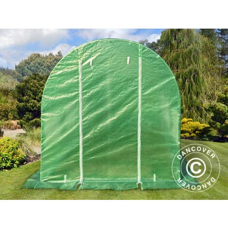Polytunnel Greenhouse 2x3x2 m, 6 m², Green