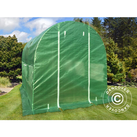 Polytunnel Greenhouse 2x3x2 m, 6 m², Green