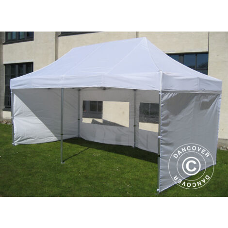 Pop up gazebo FleXtents Pop up canopy Folding tent PRO 3x6 m