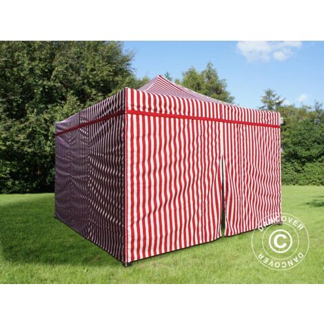 Pop up gazebo FleXtents Pop up canopy Folding tent PRO 4x4 m