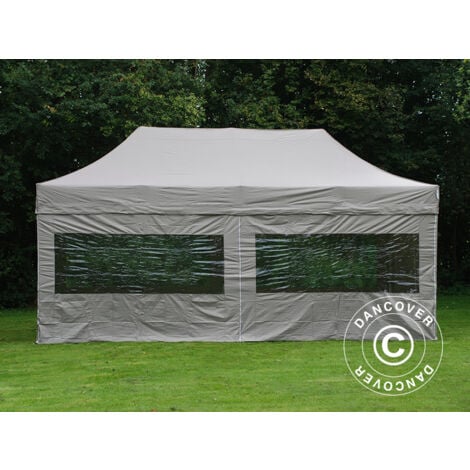 Pop up gazebo FleXtents Pop up canopy Folding tent PRO 3x6 m