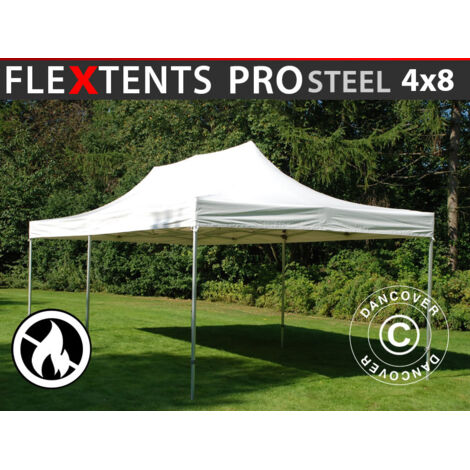 Pop up gazebo FleXtents Pop up canopy Folding tent PRO Steel 4x8 (1/5)