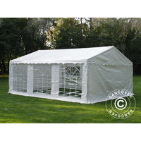 Marquee Party tent Pavilion PLUS 5x6 m PE, White