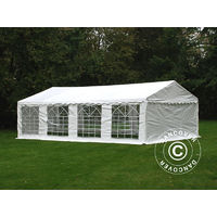 Marquee Party tent Pavilion PLUS 5x8 m PE, White