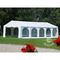 Marquee Party tent Pavilion, Exclusive CombiTents® 6x10 m, 3-in-1, White - White