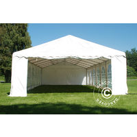 Marquee Party tent Pavilion, SEMI PRO Plus CombiTents® 7x14 m 5-in-1, White - White