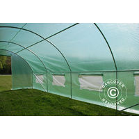 Polytunnel Greenhouse 3x8x2 m, 24 m², Green
