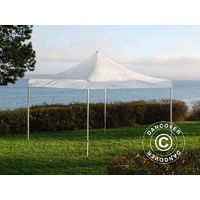 Pop up gazebo FleXtents Pop up canopy Folding tent PRO 3x3 m Clear