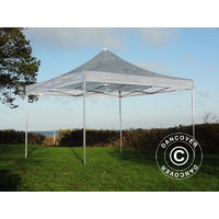 Pop up gazebo FleXtents Pop up canopy Folding tent PRO 3x3 m Clear