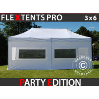 Pop up gazebo FleXtents Pop up canopy Folding tent PRO 3x6 m