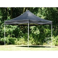 Pop up gazebo FleXtents Pop up canopy Folding tent Xtreme 50 3x3 m Black - Black