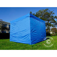 Pop up gazebo FleXtents Pop up canopy Folding tent Xtreme 50 3x3 m Blue, incl. 4 sidewalls - Blue