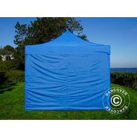 Pop up gazebo FleXtents Pop up canopy Folding tent Xtreme 50 3x3 m Blue, incl. 4 sidewalls - Blue