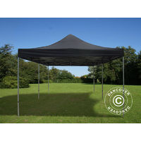 Pop up gazebo FleXtents Pop up canopy Folding tent Xtreme 50 4x8 m Black