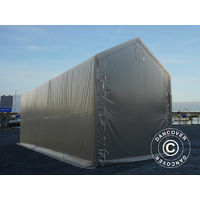 Storage shelter Storage tent PRO XL 3.5x10x3.3x3.94 m, PVC, Grey