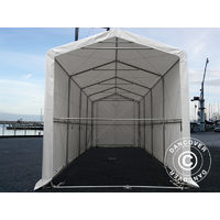 Storage shelter Storage tent PRO XL 3.5x8x3.3x3.94 m, PVC, White