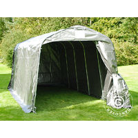 Storage tent Portable garage PRO 2.4x6x2.34 m PE, Grey