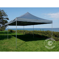 Pop up gazebo FleXtents Pop up canopy Folding tent Xtreme 50 4x8 m Grey - Grey
