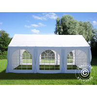 Marquee Party tent Pavilion UNICO 4x6 m, White - White