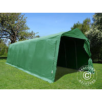 Portable Garage Garage tent PRO 3.77x9.7x3.18 m, PVC, Green - Green